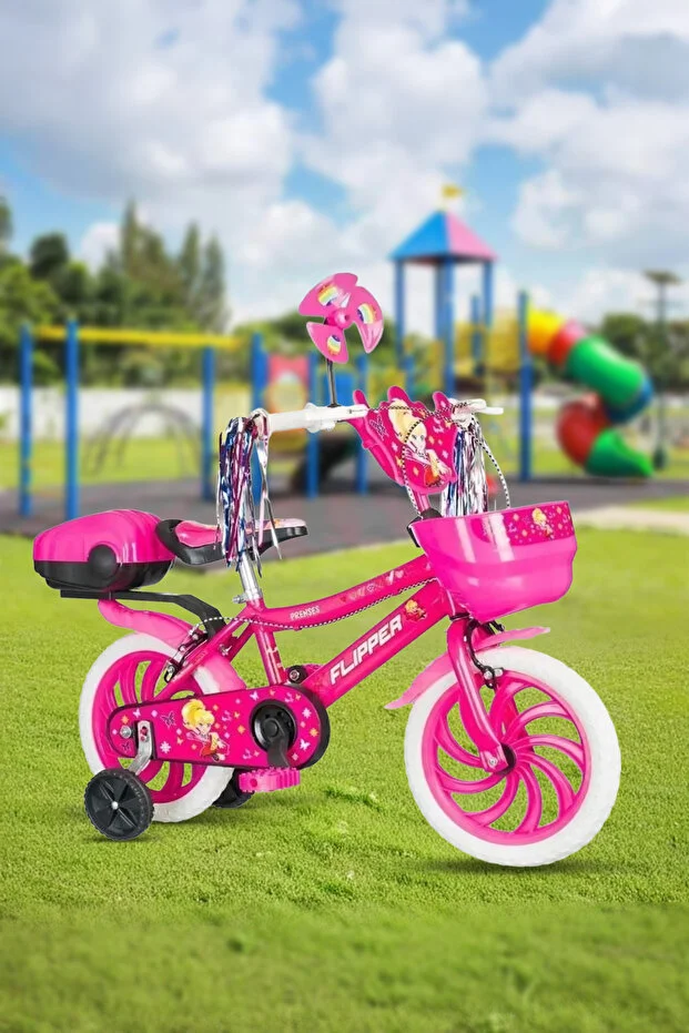 Flipper 15 Jant Pembe Kız Çocuk Bisikleti 2026 Yeni Sezon