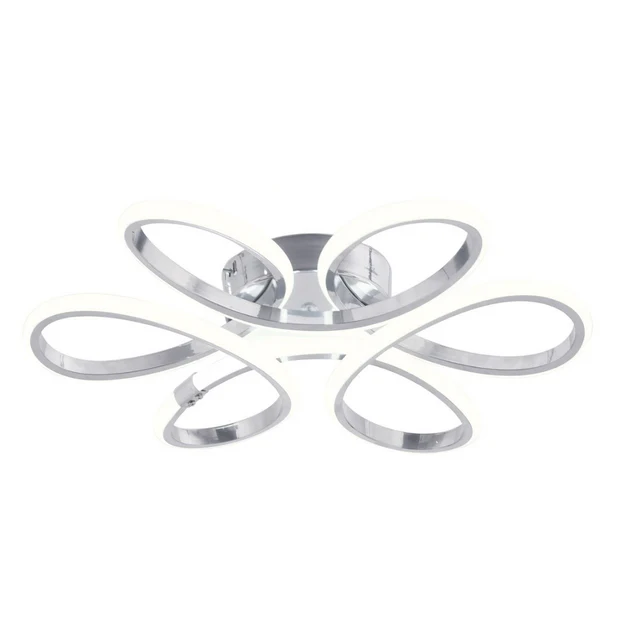 Linup Modern Gri Plafonyer Tavana Sıfır Beyaz Işık Salon Mutfak Yatak Odası Led Avize