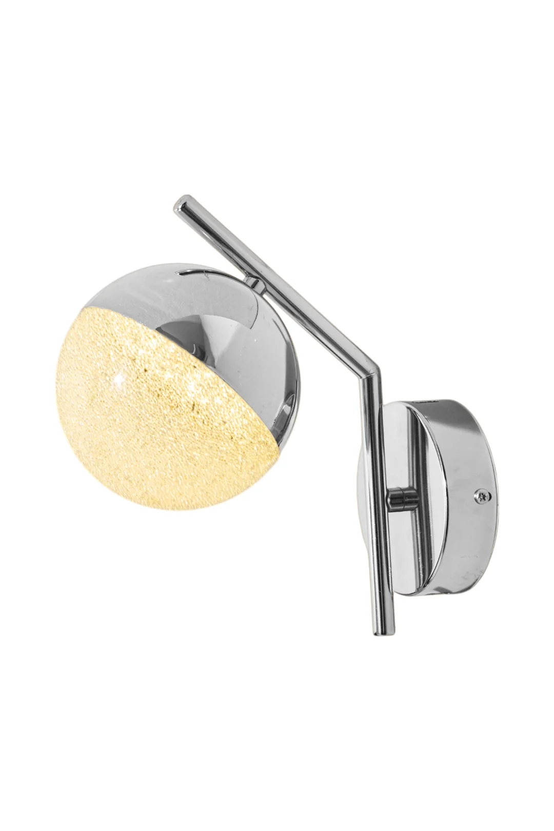 Valencia Krom 3 Renk Ledli Lüks Modern Tasarım Tekli Ledli Aplik